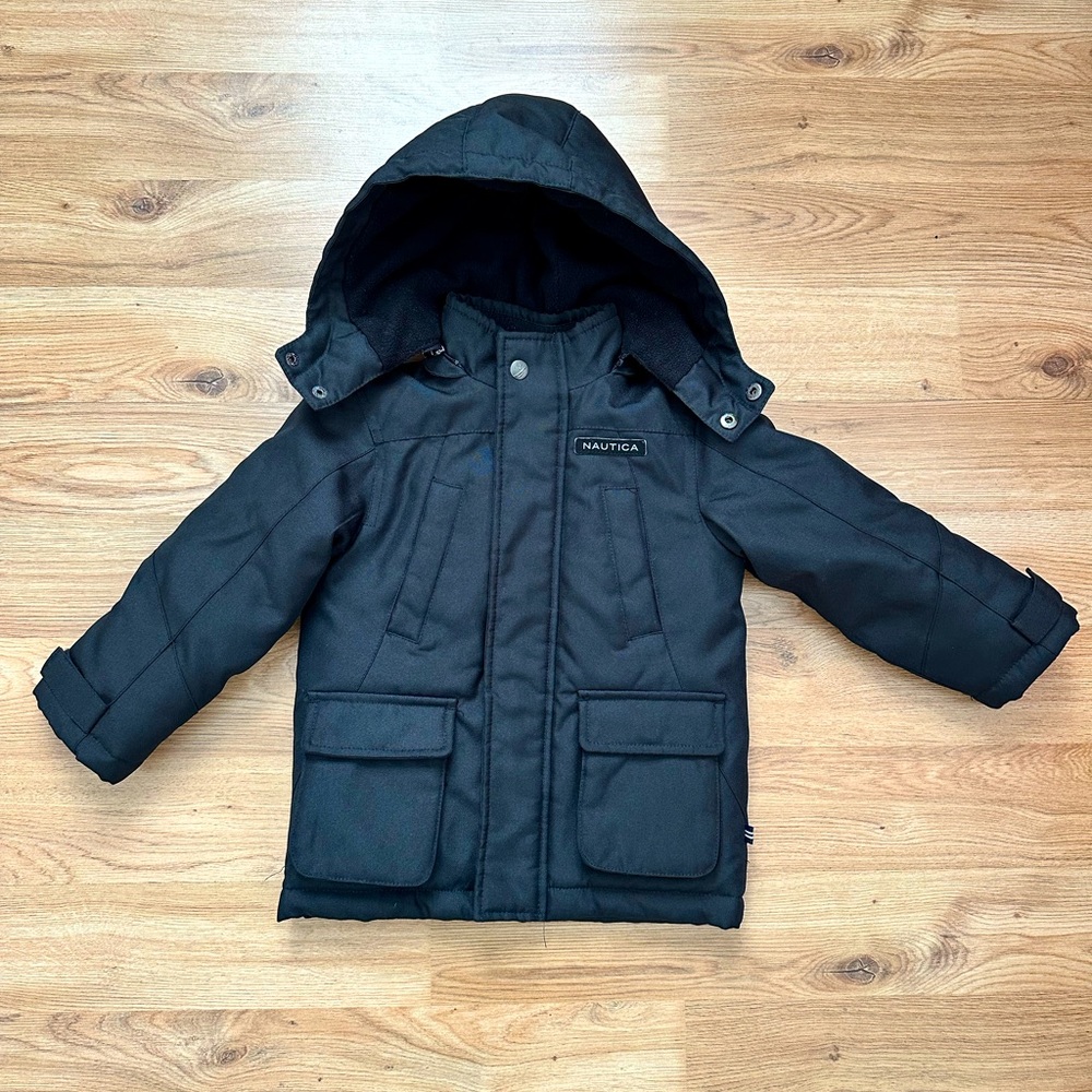 Nautica Boys Warm Winter Coat Jacket Size 2T